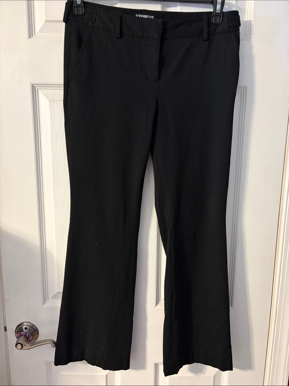 Express Black Boot Cut Dress Pants